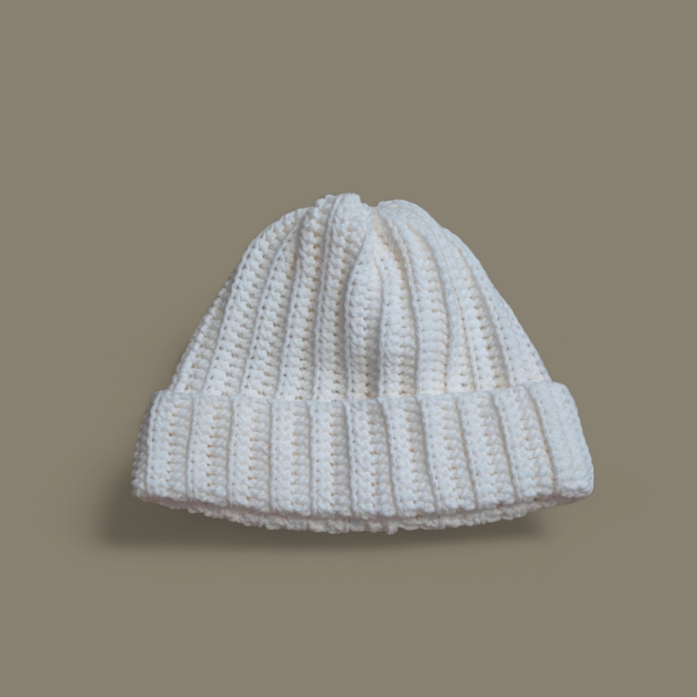 Handmade crochet beanie